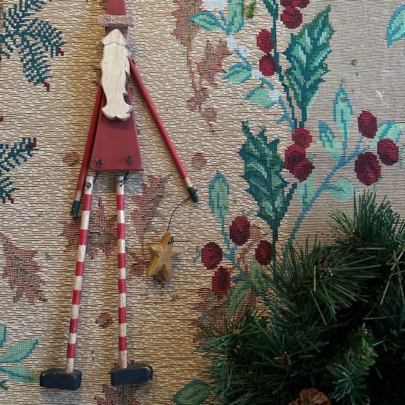 Handmade Santa 16 1/2” RARE - Picture 1 of 8